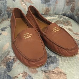 Coach Tan Loafers